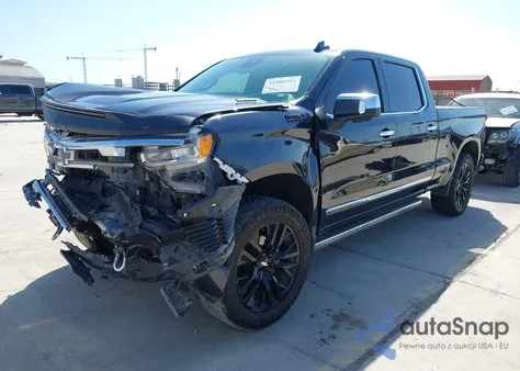 2022 Chevrolet Silverado 1500 High Country z USA, uszkodzony, nr VIN 1GCUDJET8NZ594807